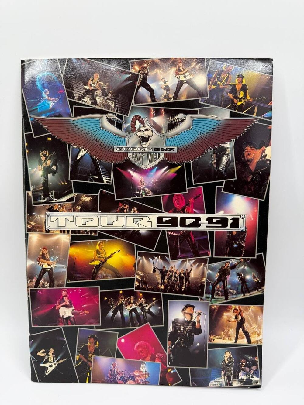Scorpions Crazy World Tour 90-91 Concert Program Book Tour Book Germany